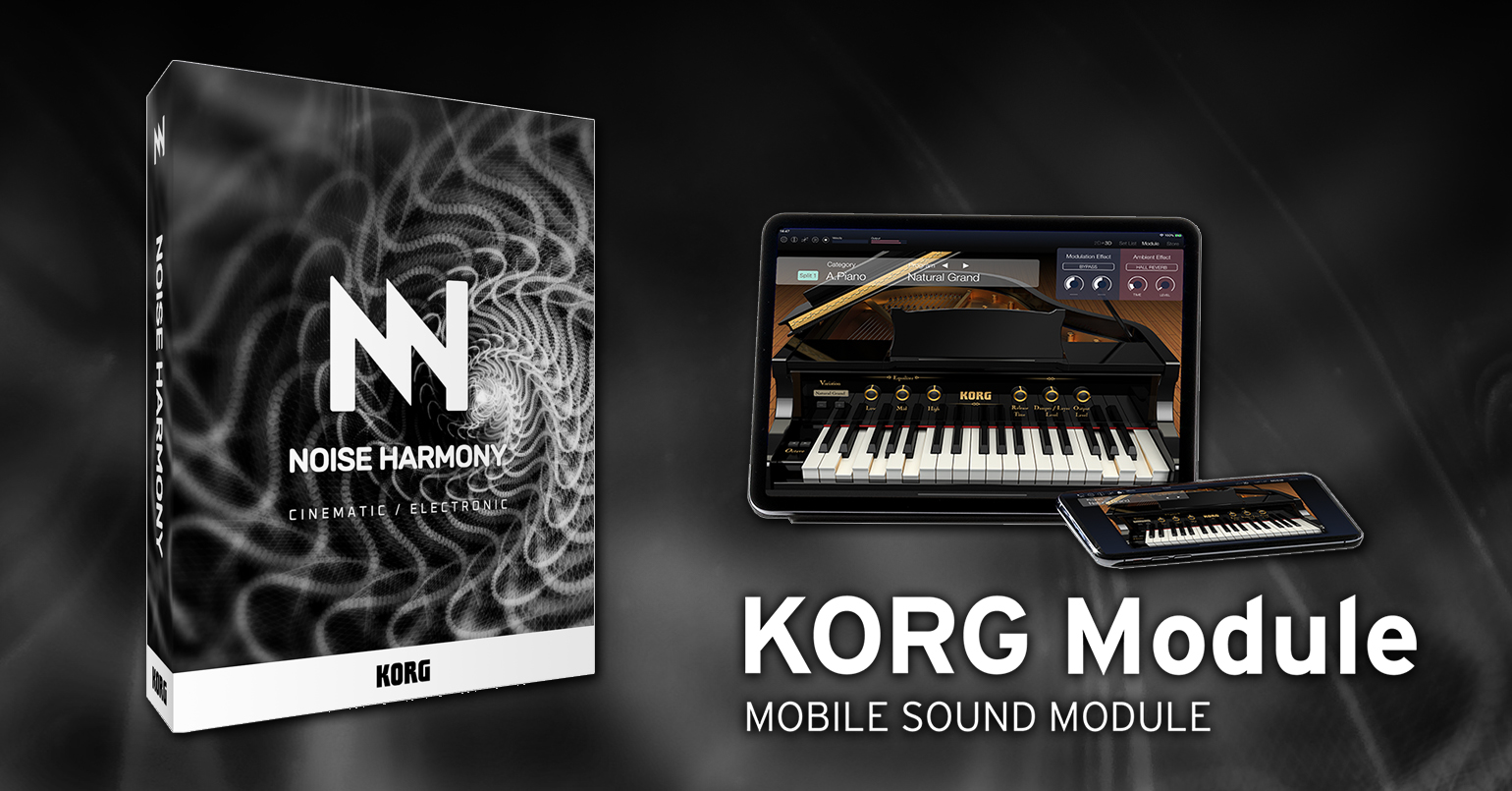 ニュース | Noise Harmony: KORG Module に新しいエクスパンション