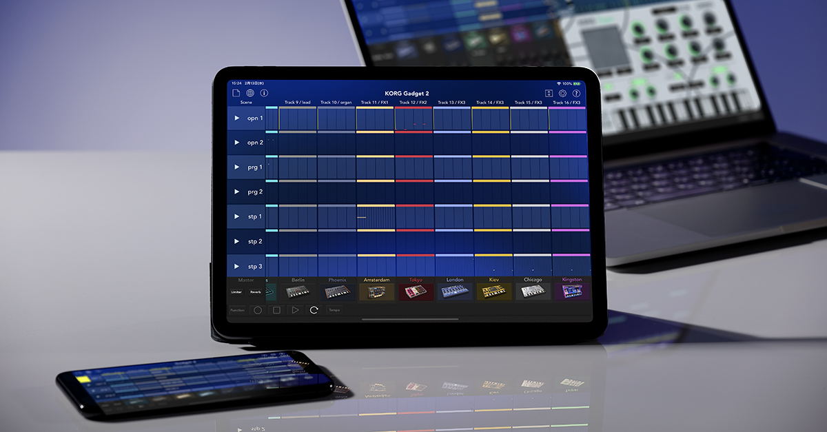 Korg gadget. Гаджет для создания музыки. Alchemy Synth