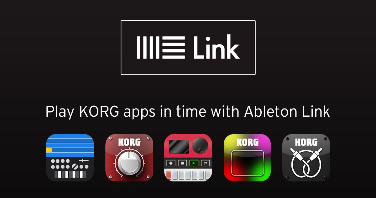 ニュース Ableton Linkに対応した コルグ音楽制作アプリ 最新バージョンをリリース Korg Japan