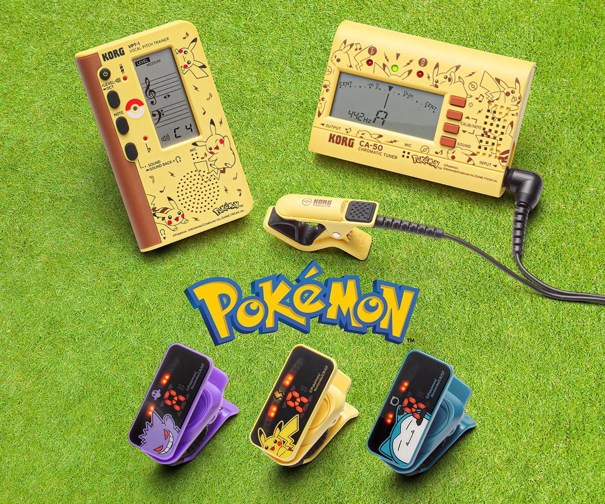 ニュース | ポケモンといっしょに楽器トレーニング！チューナーや 