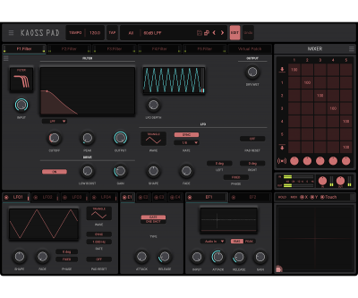 KAOSS PAD for Mac/Win - DYNAMIC EFFECT / SAMPLER | KORG (Japan)