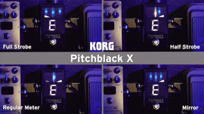 Pitchblack X - CHROMATIC PEDAL TUNER | KORG (Japan)