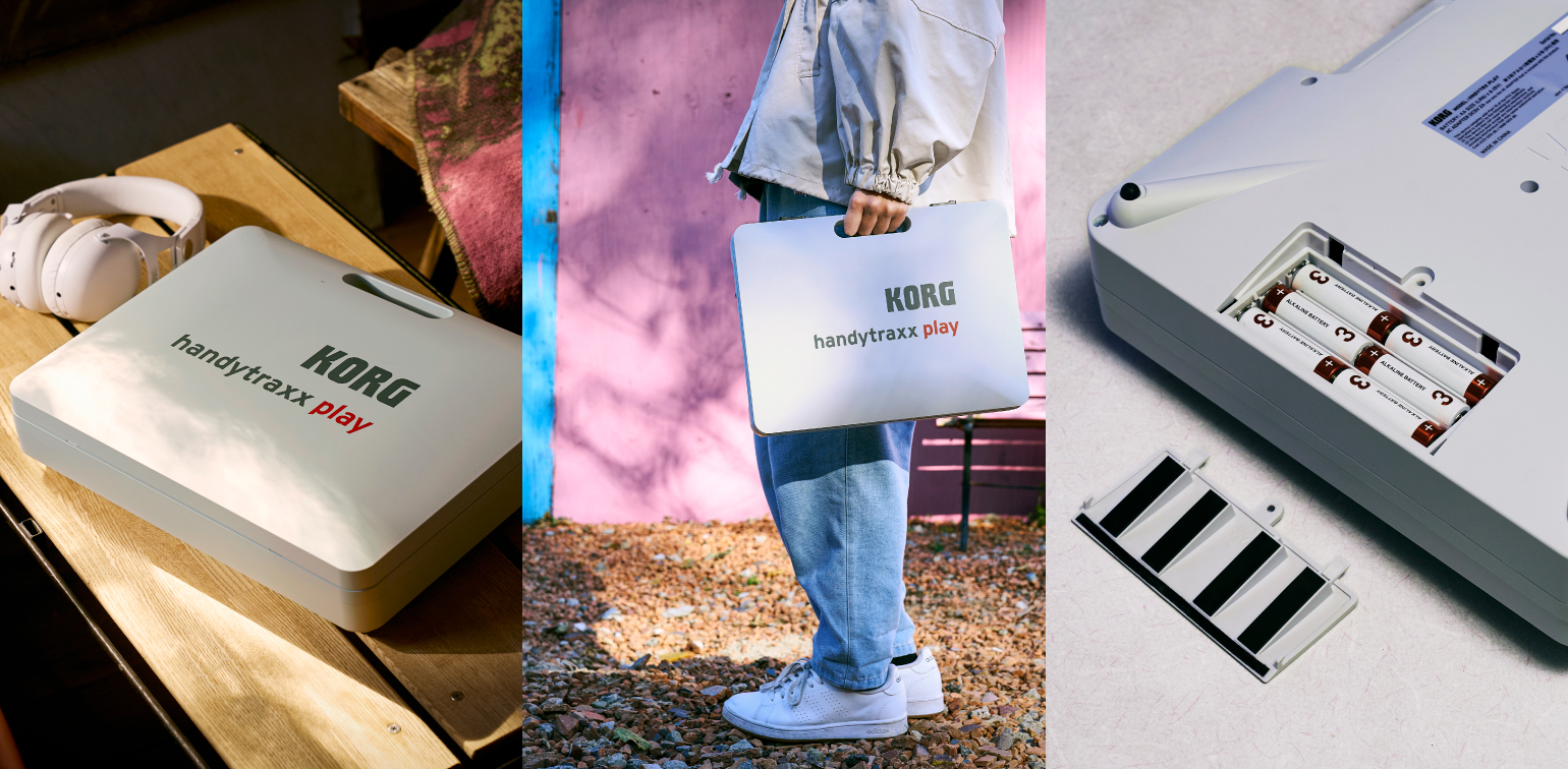KORG handytraxx play ターンテーブル