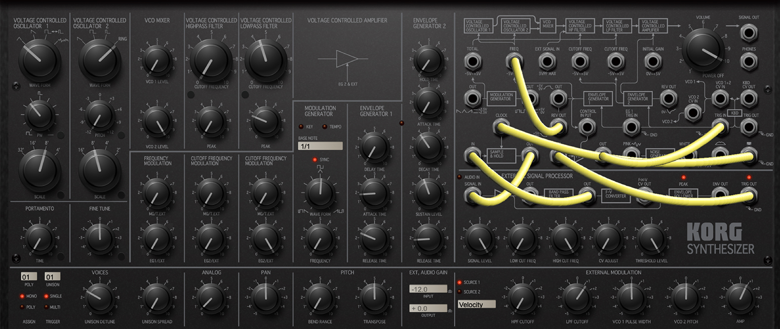 MS-20 V2 for Mac/Win - SEMI-MODULAR SYNTHESIZER | KORG (Japan) MS-20 V2 for Mac/Win - SEMI-MODULAR SYNTHESIZER | KORG (Japan)