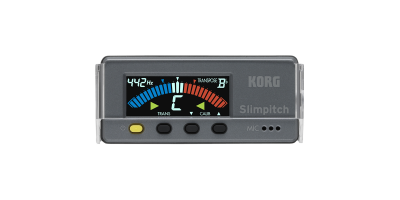 Slimpitch - CHROMATIC TUNER + CONTACT MICROPHONE | KORG (Japan)