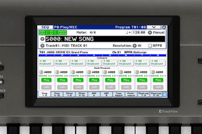 KROME EX - MUSIC WORKSTATION | KORG (Japan)