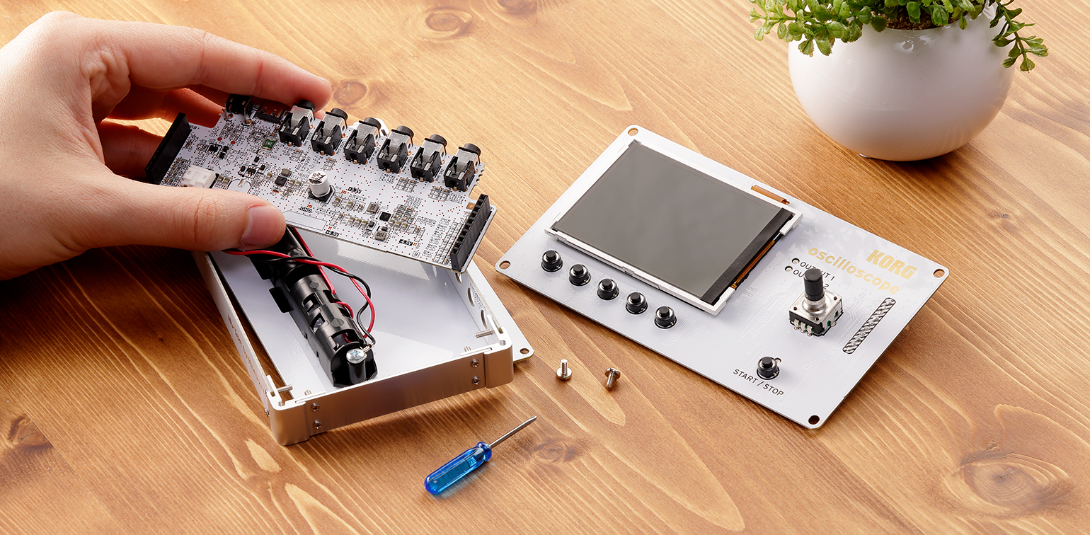 NTS-2 oscilloscope kit + PATCH & TWEAK with KORG - MULTIFUNCTIONAL 