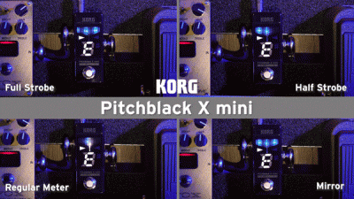 Pitchblack X mini - CHROMATIC PEDAL TUNER | KORG (Japan)