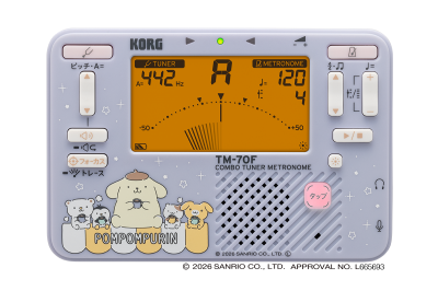 TM-70C SPN/SMM/SHG - COMBO TUNER METRONOME | KORG (Japan)