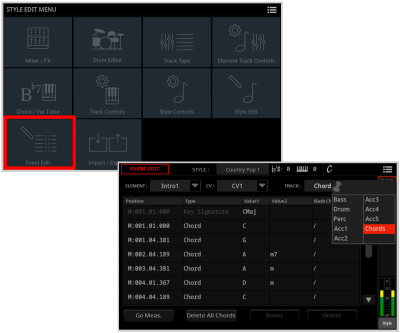 OS 1.2.0 New features | Pa5X - PROFESSIONAL ARRANGER | KORG (Japan)