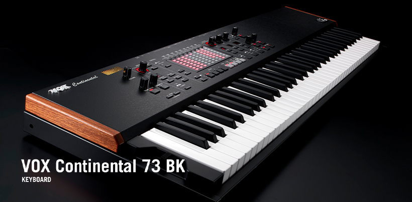 VOX Continental 73 BK - KEYBOARD | KORG (Japan)