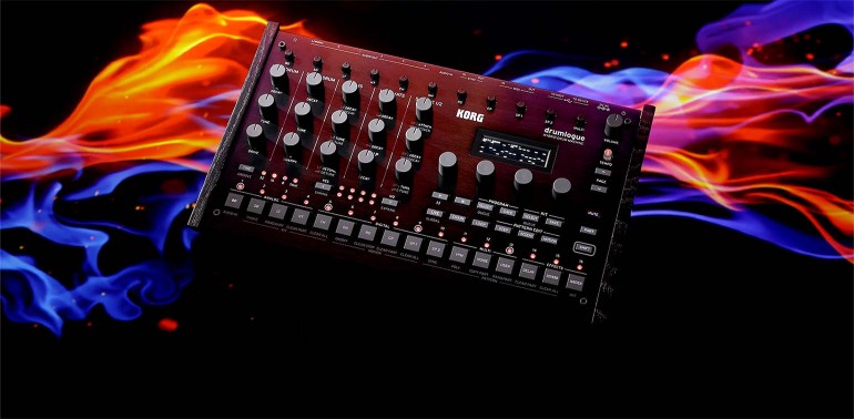 KORG | drumlogue | 新品リズムマシン | Five G music technology