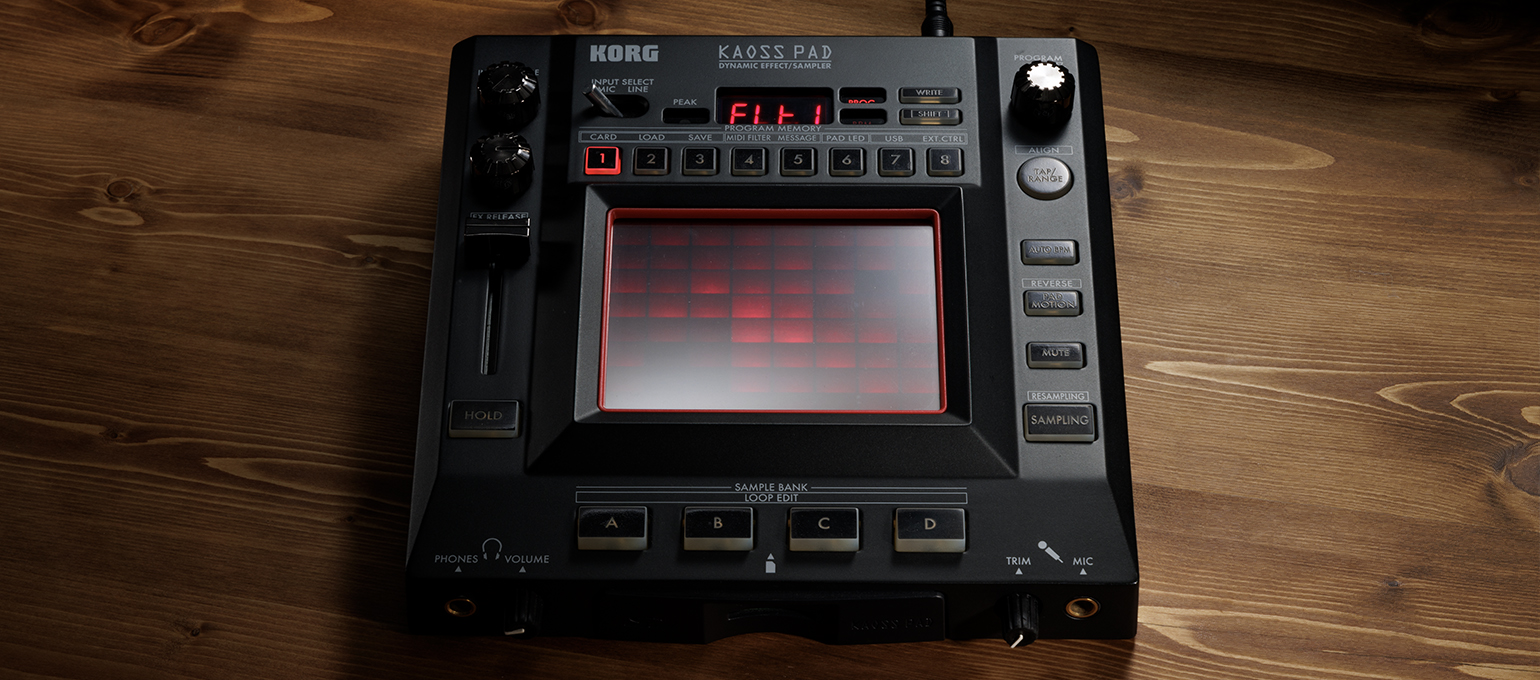 KAOSS PAD for Mac/Win - DYNAMIC EFFECT / SAMPLER | KORG (Japan)