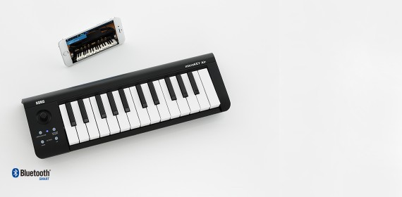 KORG microKEY2 Air 61鍵盤 Bluetooth接続