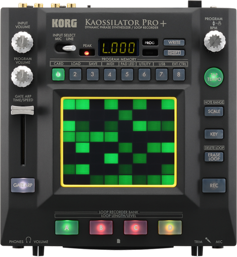 Features | KAOSSILATOR PRO+ - DYNAMIC PHRASE SYNTHESIZER/LOOP ...