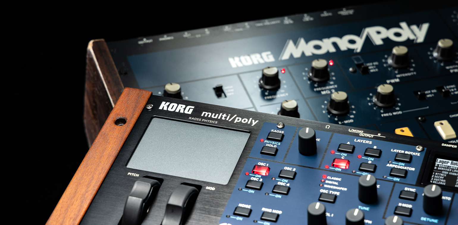multi/poly - ANALOG MODELING SYNTHESIZER | KORG (Japan) multi/poly - ANALOG MODELING SYNTHESIZER | KORG (Japan)