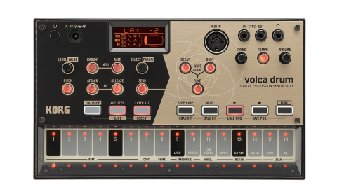 volca drum - DIGITAL PERCUSSION SYNTHESIZER | KORG (Japan)