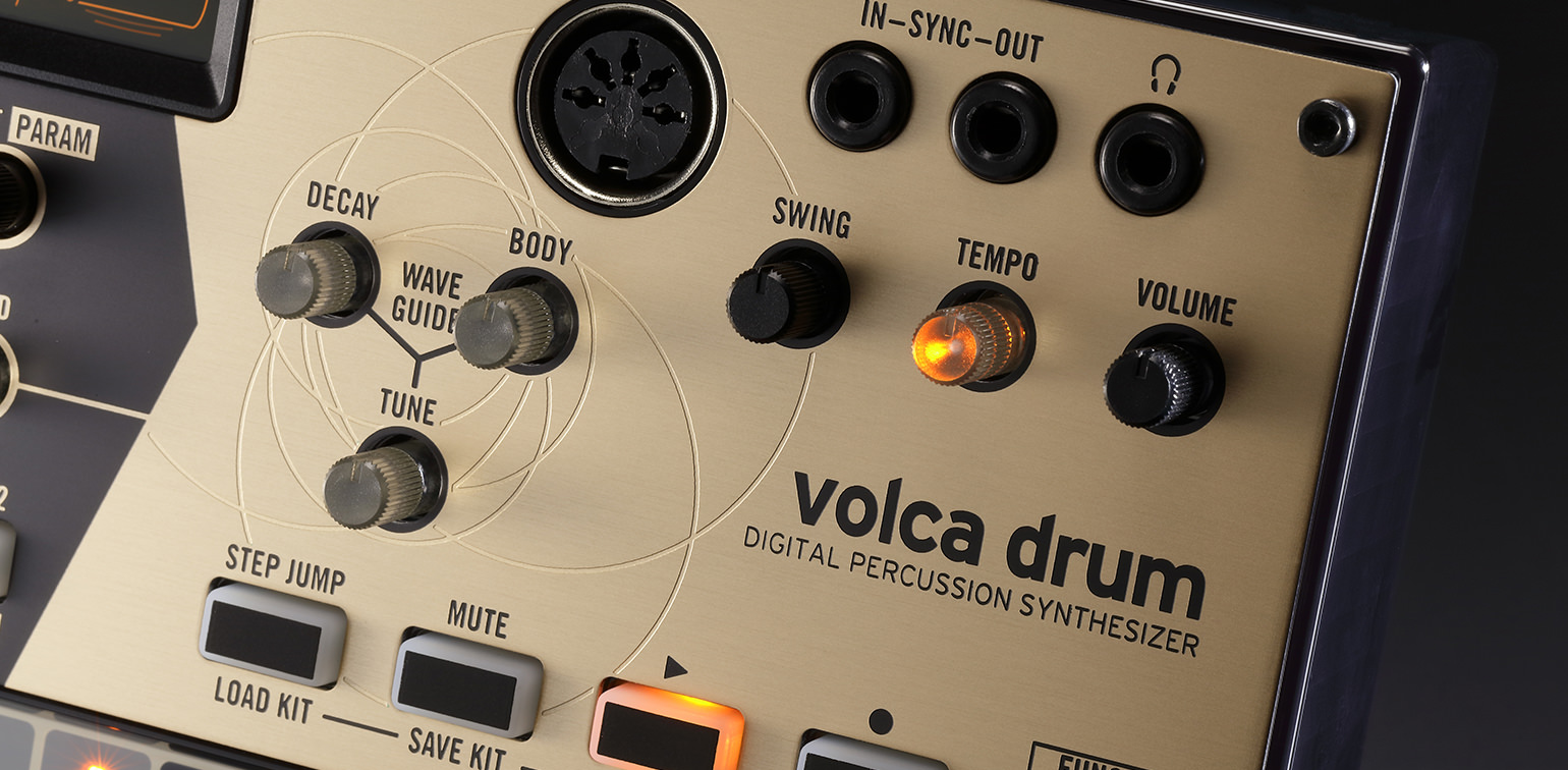 volca drum - DIGITAL PERCUSSION SYNTHESIZER | KORG (Japan)
