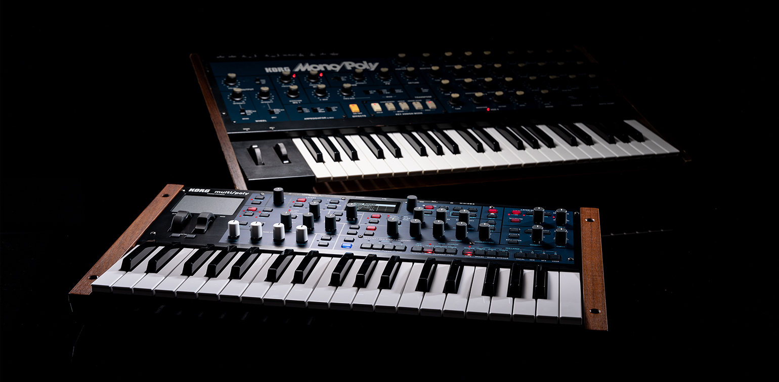 multi/poly - ANALOG MODELING SYNTHESIZER | KORG (Japan)