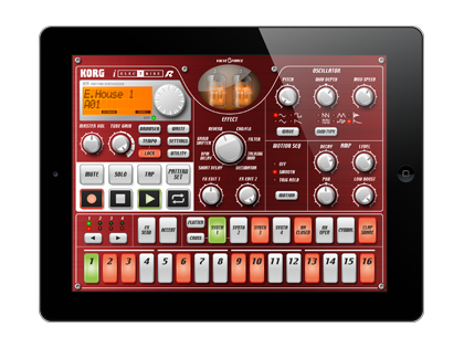 KORG iELECTRIBE for iPhone - MOBILE RHYTHM MACHINE | KORG (Japan)