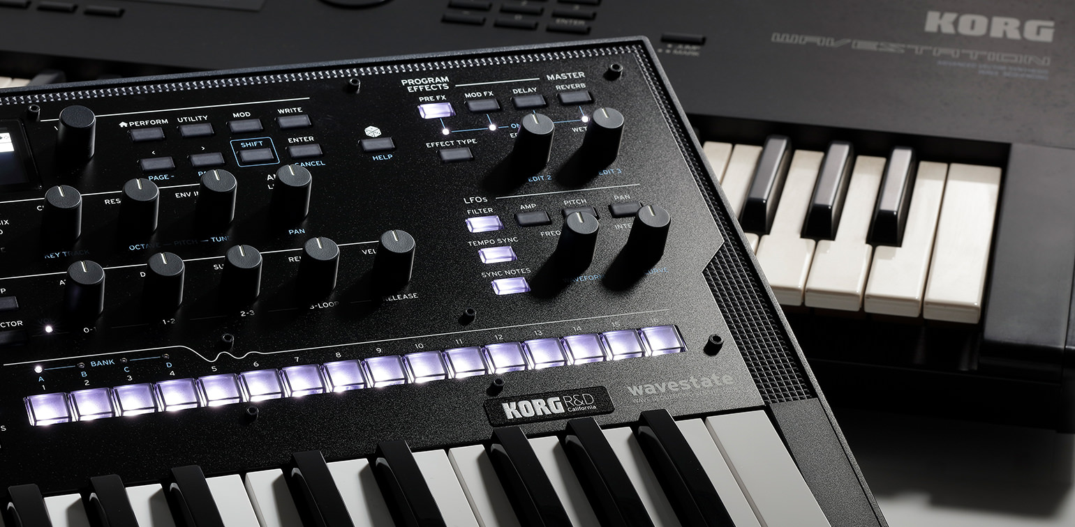 wavestate SE - WAVE SEQUENCING SYNTHESIZER | KORG (Japan)