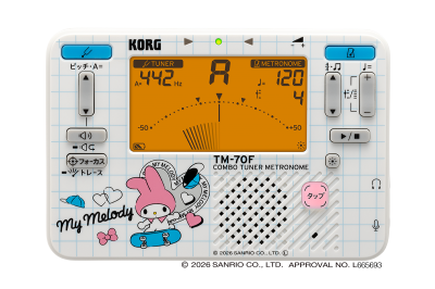 TM-70C SPN/SMM/SHG - COMBO TUNER METRONOME | KORG (Japan)