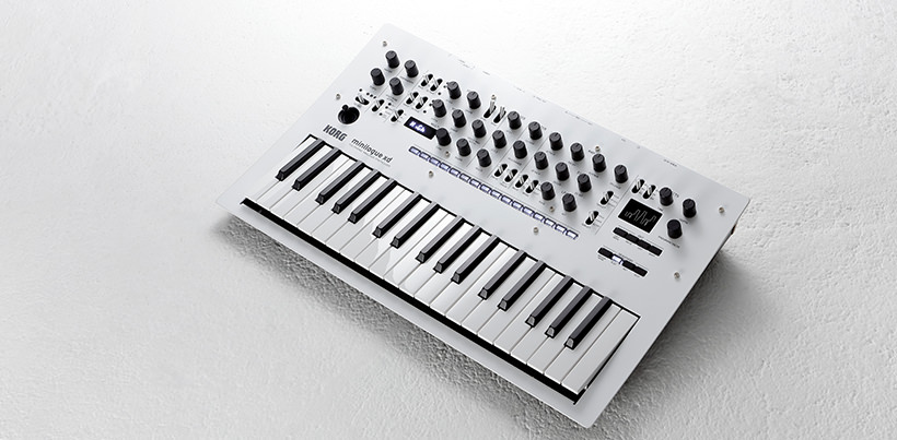 美品 KORG minilogue xd PW (パールホワイト) 限定カラー-