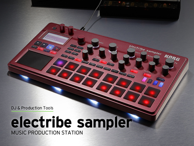 electribe sampler - MUSIC PRODUCTION STATION | KORG (Japan)