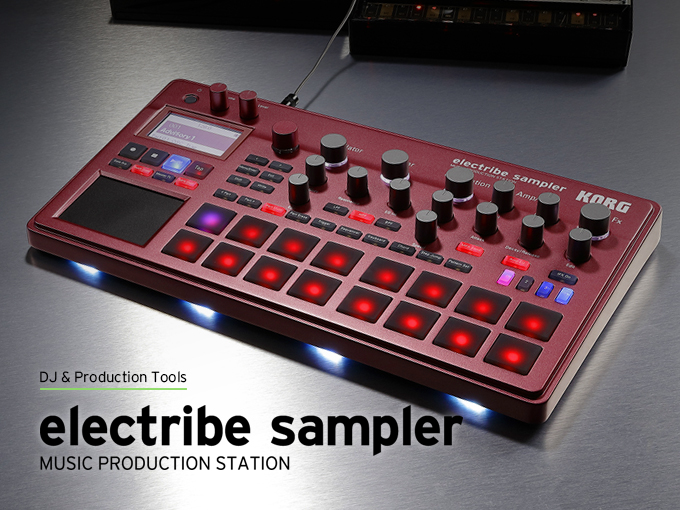 KORG electribe samplerファクトリーリセット済み