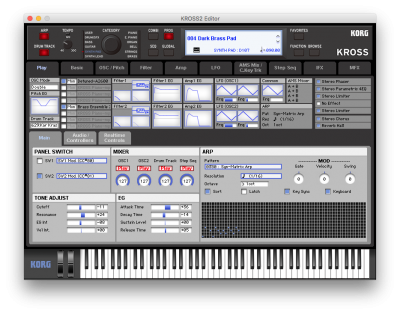 KROSS - SYNTHESIZER WORKSTATION | KORG (Japan)
