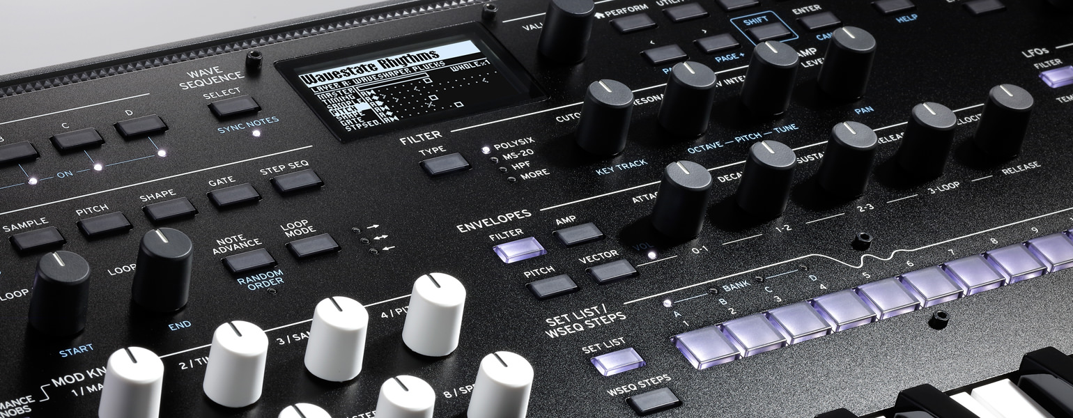 wavestate mk II - WAVE SEQUENCING SYNTHESIZER | KORG (Japan)