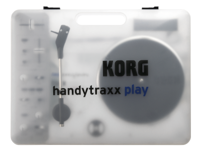handytraxx play Clear White - PORTABLE RECORD PLAYER | KORG (Japan)