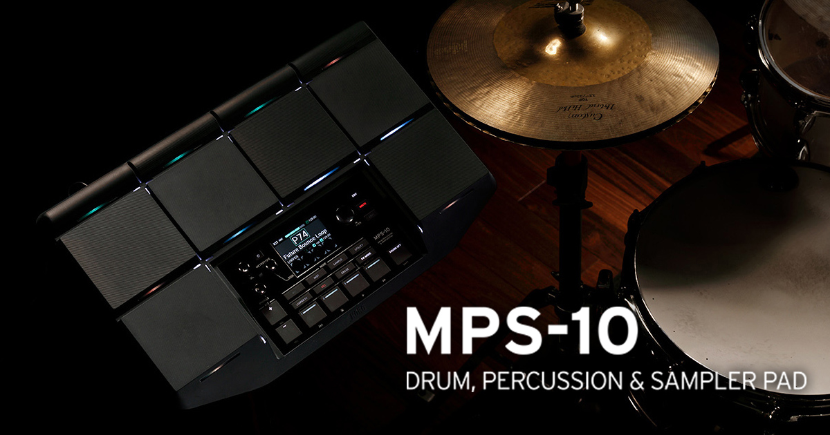 MPS-10 - DRUM, PERCUSSION & SAMPLER PAD | KORG (Japan)