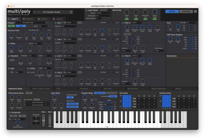 multi/poly - ANALOG MODELING SYNTHESIZER | KORG (Japan)