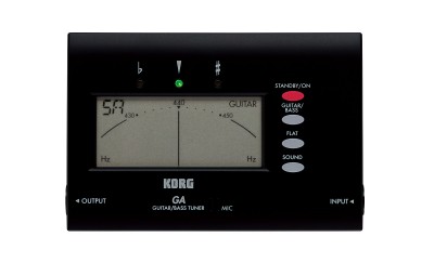 GA-40 - GUITAR/BASS TUNER | KORG (Japan)