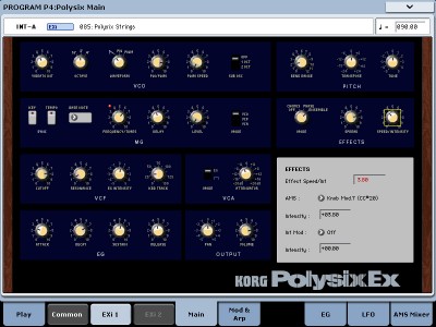 Nine Engines | KRONOS X - MUSIC WORKSTATION | KORG (Japan)
