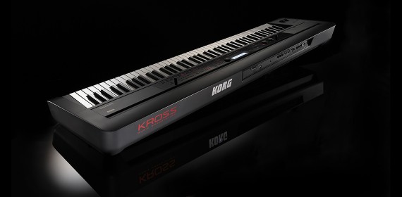 《訳あり》KORG kross 88鍵　レッド×ブラック　コルグ　クロス