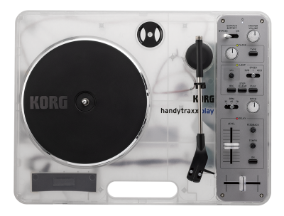 handytraxx play Clear White - PORTABLE RECORD PLAYER | KORG (Japan)