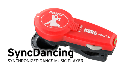 イヤホン　KORG SY-1D SyncDancing レッド　2つセット損傷有 ダンス / パフォーマンス | KORG (Japan)