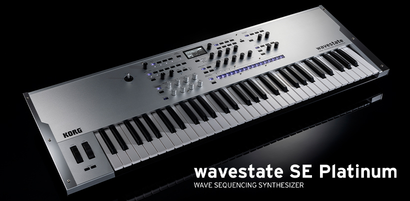 wavestate SE Platinum - WAVE SEQUENCING SYNTHESIZER | KORG (Japan)