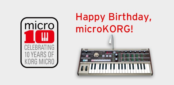 Happy Birthday | microKORG (2002) - SYNTHESIZER/VOCODER | KORG (Japan)