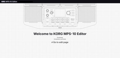 MPS-10 - DRUM, PERCUSSION & SAMPLER PAD | KORG (Japan)