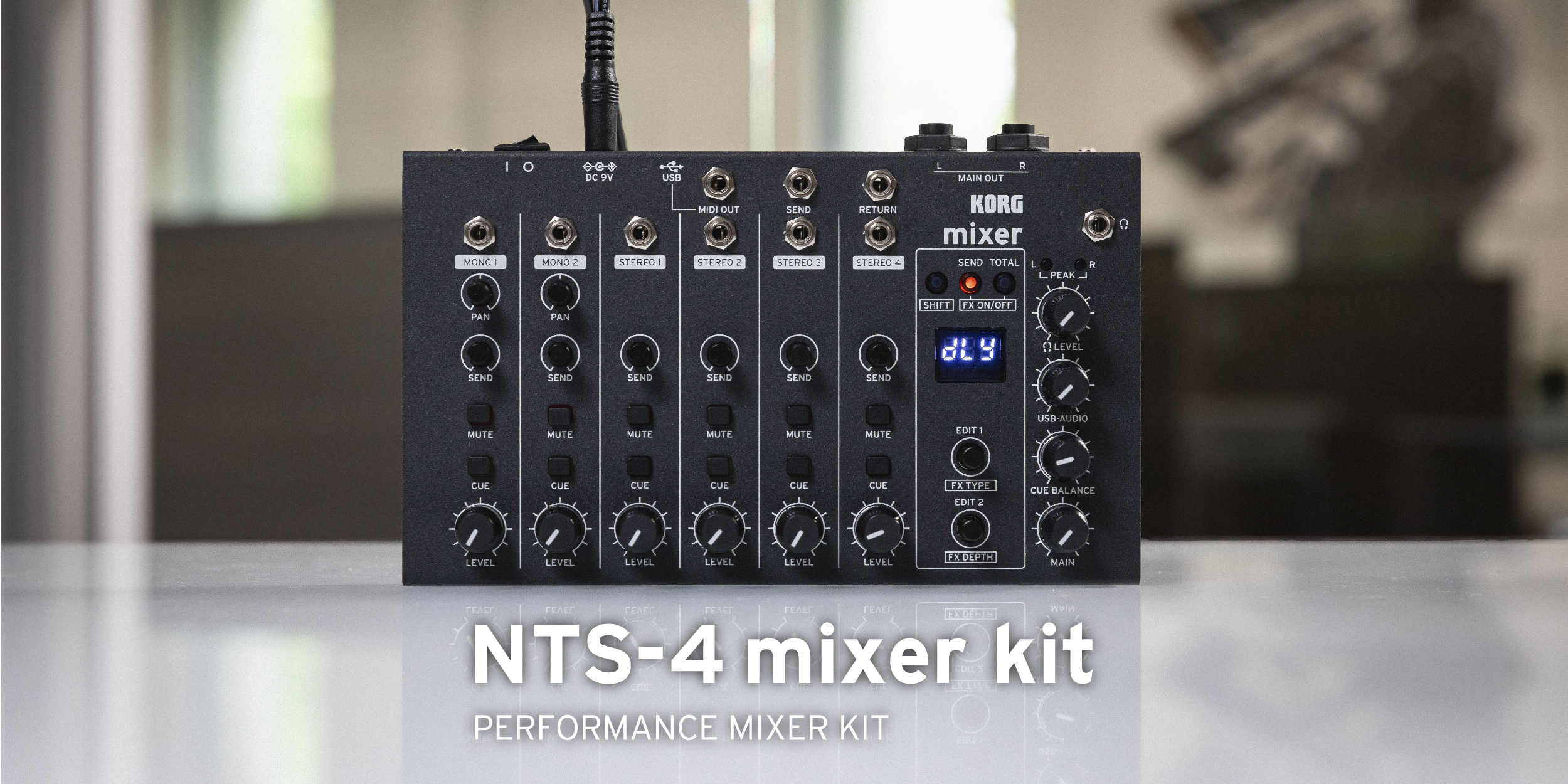 NTS-4 mixer kit - PERFORMANCE MIXER KIT | KORG (Japan)