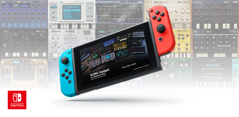 KORG Gadget for Nintendo Switch - MUSIC PRODUCTION STUDIO | KORG 