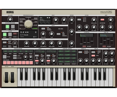 microKORG for Mac/Win - SYNTHESIZER / VOCODER | KORG (Japan)