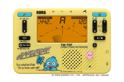 TM-70C SPN/SMM/SHG - COMBO TUNER METRONOME | KORG (Japan)