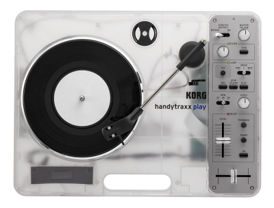 handytraxx play Clear White - PORTABLE RECORD PLAYER | KORG (Japan)