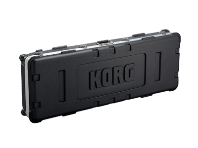 KORG 楽器ケース ハード キャスター付き ブラック ロゴ型押し 73