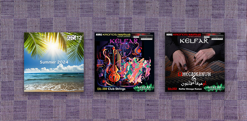 News | NAUTILUS/KRONOS Sound Libraries: New libraries from KORG