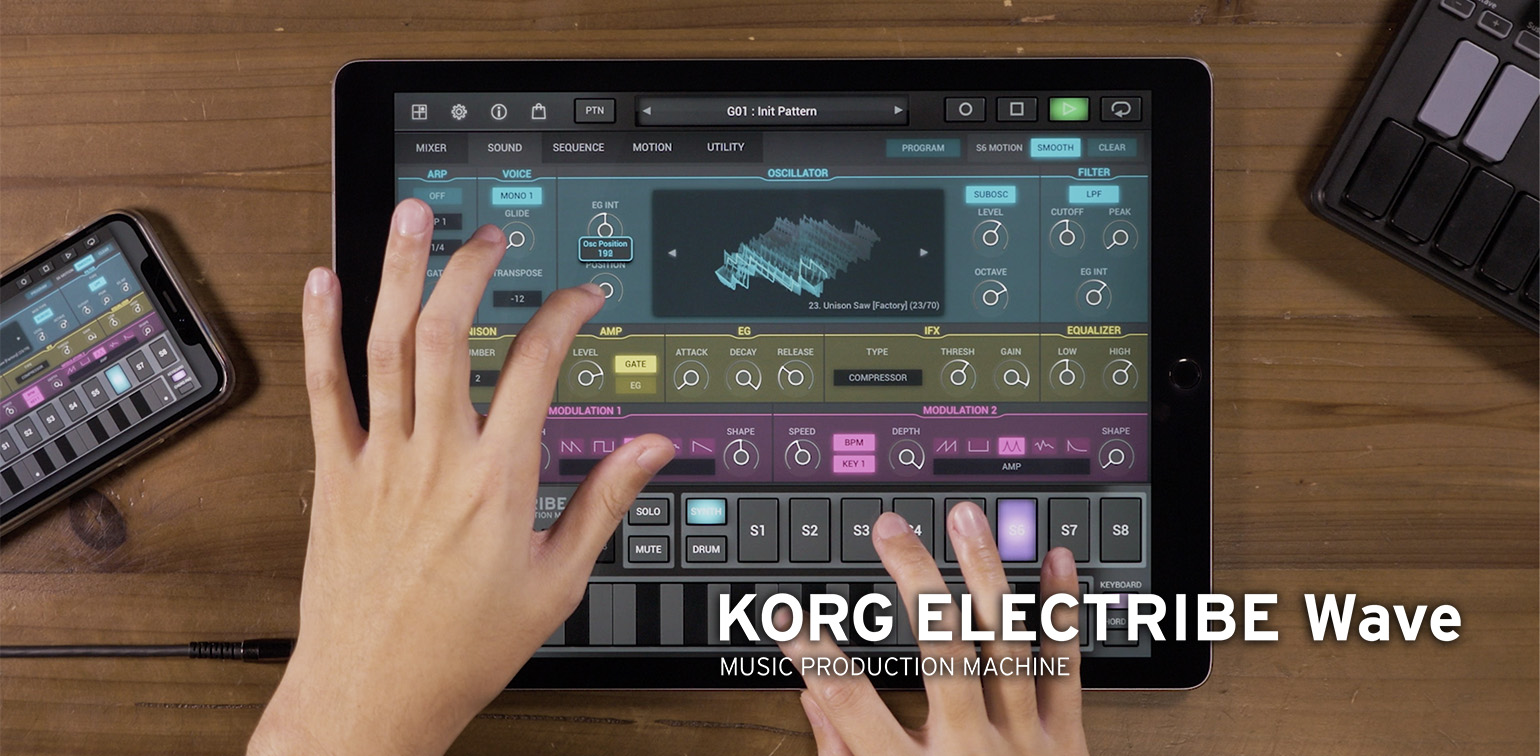 News | KORG ELECTRIBE Wave version 2 tutorial video now available